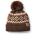 Ariat Bristol Pattern Ladies Beanie - Chocolate Brown